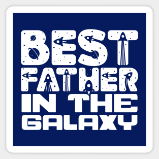 Best Father In The Galaxy Sticker